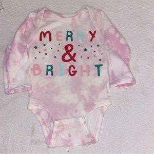 Handmade Christmas Onesie